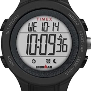 Timex Ironman Triathlon T200 42mm Watch | Men's Sports Stopwatch | Ideal for Athletes | Waterproof Design | Reliable Fit